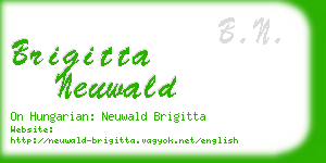 brigitta neuwald business card